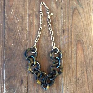 J. Crew Factory tortoiseshell necklace